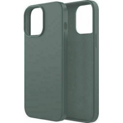 iPhone 13 Pro Max Silky and Soft Touch Finish TPU Silicone Back Cover Case Dark Green (oem)