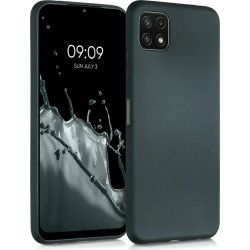 Back Cover Silicone Metallic Teal (Galaxy A22 5G)