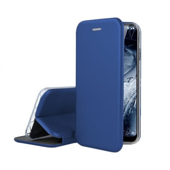 Θήκη Βιβλίο για SAMSUNG GALAXY S10 LITE Smart Μαγνητική Elegance θήκη με Stand - Ναυτικό μπλε