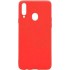 Back Cover Silicone Red (Galaxy A20s)