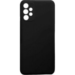 Liquid Silicone Back Cover Black (Galaxy A52)