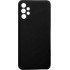 Liquid Silicone Back Cover Black (Galaxy A72)