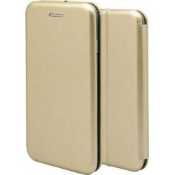 Curved M-Folio Book Leather Gold (Galaxy A21s)