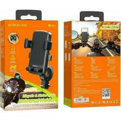 BOROFONE MOTORCYCLE AND BICYCLE FOR MOBILE BH34 Black