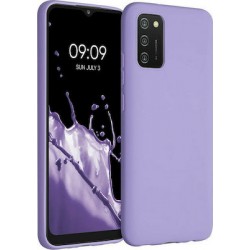 Back Cover Silicone Violet Purple (Galaxy A02s)