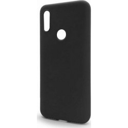 Liquid Back Cover Silicone Black (Xiaomi Redmi 7)