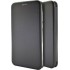 Magnetic Curve Book Silicone / Leatherette Black (Poco F3 / Mi 11i)