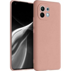Back Cover Silicone Pink Rose Tan (Xiaomi Mi 11)