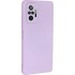 Silky and Soft Touch Back Cover Silicone Lilac (Redmi Note 10 Pro)