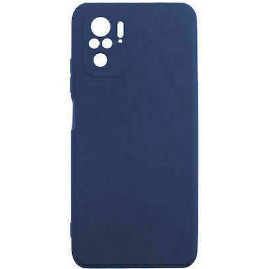 Soft Back Cover for Xiaomi Redmi Note 10S - Color: Dark Blue Soft Back Cover for Xiaomi Redmi Note 10S - Color: Dark Blue