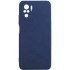 Soft Back Cover for Xiaomi Redmi Note 10S - Color: Dark Blue