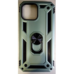 Ring Back Cover Πλαστικό Ανθεκτική Πράσινο (Apple Iphone 13 Pro Max)