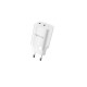 Forever Φορτιστής GaN 35W με 2 Θύρες USB-C – Λευκός