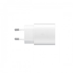 Samsung Φορτιστής Ταχείας Φόρτισης 25W USB-C με Καλώδιο Type-C σε Type-C – Λευκό / Μαύρο
