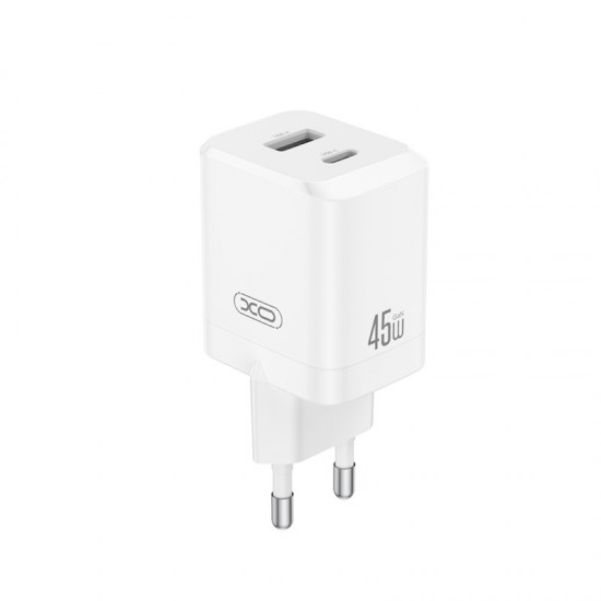 XO CE36 PD 45W Φορτιστής με USB-C & USB Θύρες