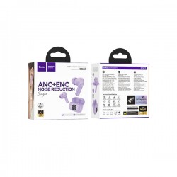 Hoco ANC + ENC Ακουστικά Μείωσης Θορύβου EQ22 – 7 Ώρες Αυτονομία – Μωβ