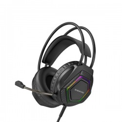Borofone BO105 Ενσύρματα Ακουστικά Gaming Over-Ear με Σύνδεση 3.5mm & USB – Thunder Μαύρο