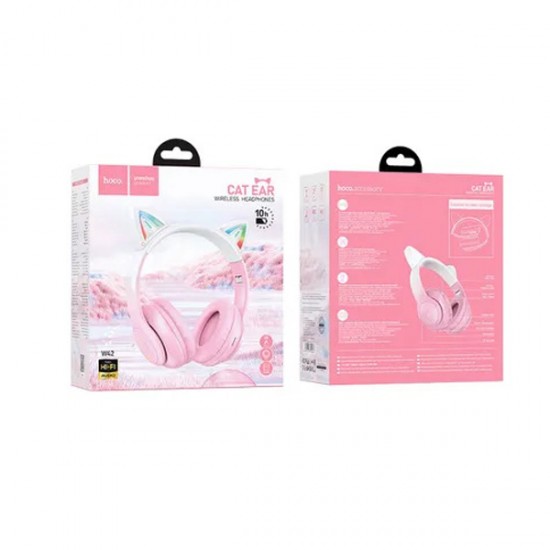 Hoco W42 Cat Ear Ασύρματα Ακουστικά Bluetooth με LED
