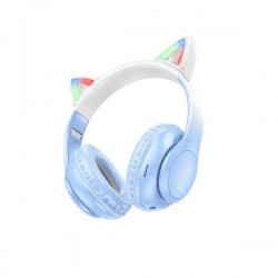 Hoco W42 Cat Ear Ασύρματα Ακουστικά Bluetooth με LED