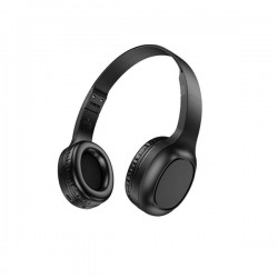 Hoco Charm W46 Ασύρματα Bluetooth Ακουστικά Over-Ear – 20 Ώρες Λειτουργίας – Μαύρο