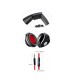 Rebeltec Audiofeel 2 Ενσύρματα Ακουστικά Over-Ear – Κόκκινο Rebeltec Audiofeel 2 Ενσύρματα Ακουστικά Over-Ear – Κόκκινο