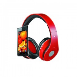 Rebeltec Audiofeel 2 Ενσύρματα Ακουστικά Over-Ear – Κόκκινο