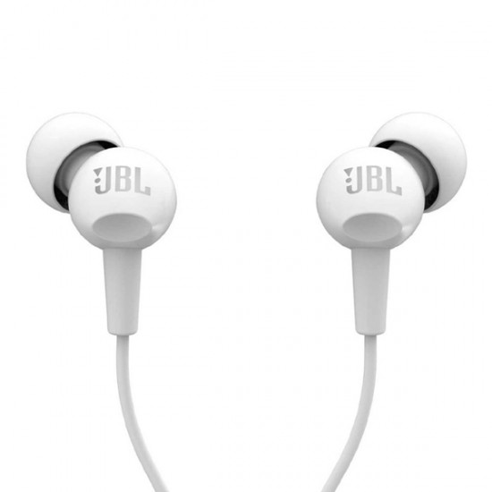 JBL C100Si Ενσύρματα Ακουστικά 3.5mm Jack In-Ear Λευκά