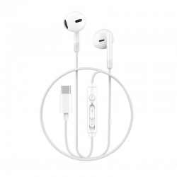 Type-C Jack Wired Earphone EB314 WIWU - White