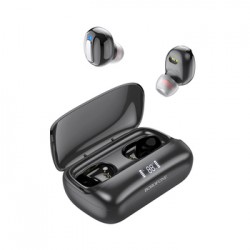 Borofone TWS Bluetooth Ασύρματα Ακουστικά BE55 Perfect – Μαύρο