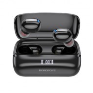 Borofone TWS Bluetooth Ασύρματα Ακουστικά BE55 Perfect – Μαύρο