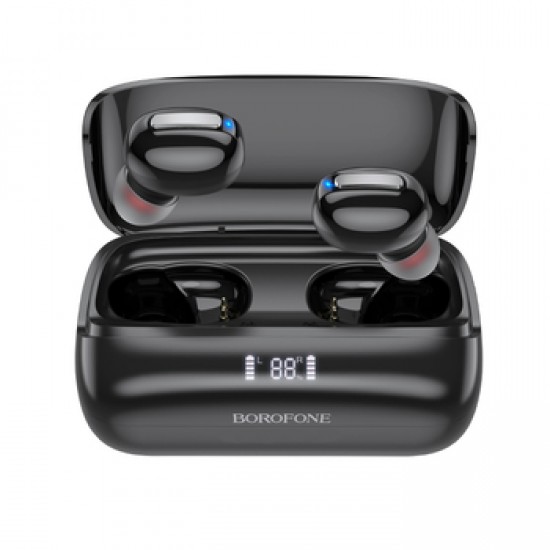 Borofone TWS Bluetooth Ασύρματα Ακουστικά BE55 Perfect – Μαύρο Borofone TWS Bluetooth Ασύρματα Ακουστικά BE55 Perfect – Μαύρο
