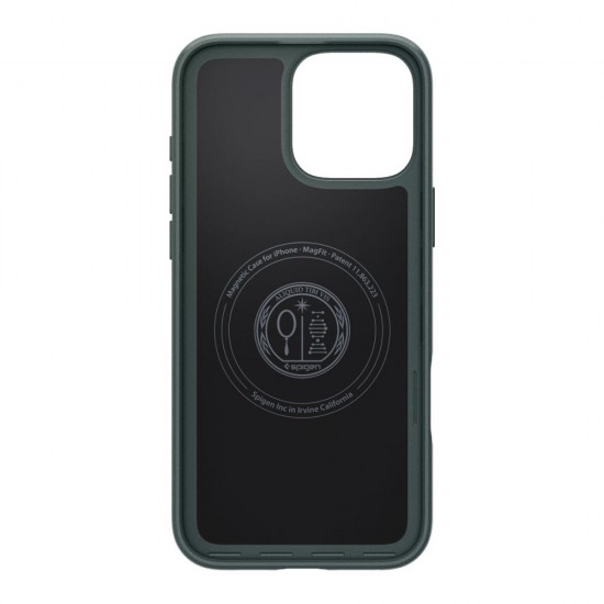 Θήκη Spigen Thin Fit MagSafe Πράσινη (Abyss Green) για iPhone 16 Pro Max