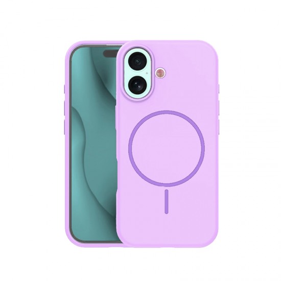 Θήκη Πλάτης iPhone 17 Silicone Thin Mag με Τζάμι Κάμερας – Προστασία 2-σε-1