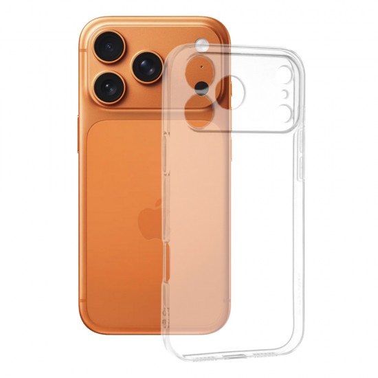 iPhone 17 Pro Max Θήκη Σιλικόνης – Διάφανη iPhone 17 Pro Max Θήκη Σιλικόνης – Διάφανη