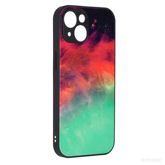 iPhone 15 Techsuit - Σειρά Glaze Φλεγόμενος Ωκεανός