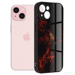 iPhone 15 Pro Max Techsuit - Σειρά Glaze Κόκκινο Νεφέλωμα