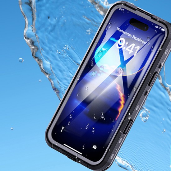 iPhone 16 Pro Max - Shellbox Waterproof IP68 Case - Μαύρο