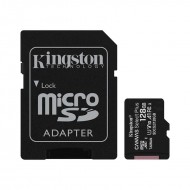 Memory Card 128GB (microSDXC Canvas Select Plus cl.10 UHS-I 100 MB/s + Adapter) - Kingston