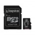Memory Card 128GB (microSDXC Canvas Select Plus cl.10 UHS-I 100 MB/s + Adapter) - Kingston