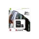 Memory Card 64 GB (microSDXC Canvas Select Plus cl.10 UHS-I 100 MB/s + Adapter) - Kingston Memory Card 64 GB (microSDXC Canvas Select Plus cl.10 UHS-I 100 MB/s + Adapter) - Kingston
