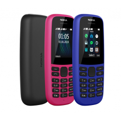 NOKIA 105 DUAL SIM TA-1174 (2019) BLACK 