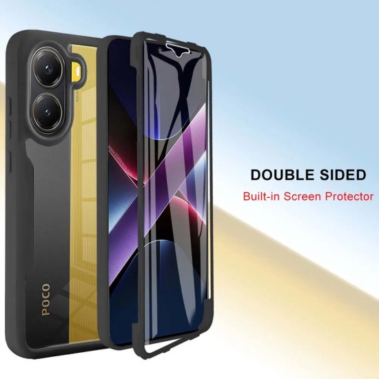 Θήκη Techsuit ColorVerse 360 με Προστασία Οθόνης – Xiaomi Poco X7 Pro – Μαύρη Θήκη Techsuit ColorVerse 360 με Προστασία Οθόνης – Xiaomi Poco X7 Pro – Μαύρη