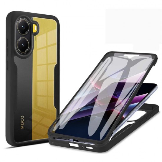 Θήκη Techsuit ColorVerse 360 με Προστασία Οθόνης – Xiaomi Poco X7 Pro – Μαύρη Θήκη Techsuit ColorVerse 360 με Προστασία Οθόνης – Xiaomi Poco X7 Pro – Μαύρη