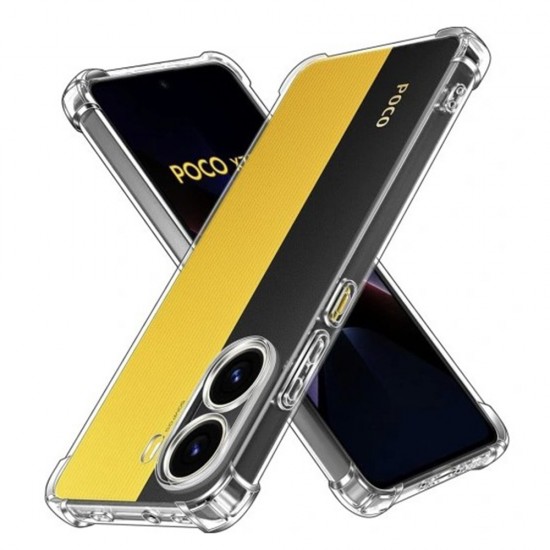 Θήκη Σιλικόνης Διάφανη Ανθεκτική – Techsuit – για Xiaomi Poco X7 Pro Θήκη Σιλικόνης Διάφανη Ανθεκτική – Techsuit – για Xiaomi Poco X7 Pro
