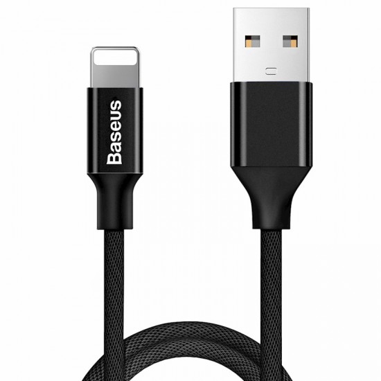 USB to Lightning Fast Charging Cable - Baseus - Μαύρο USB to Lightning Fast Charging Cable - Baseus - Μαύρο