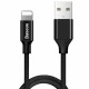 USB to Lightning Fast Charging Cable - Baseus - Μαύρο USB to Lightning Fast Charging Cable - Baseus - Μαύρο