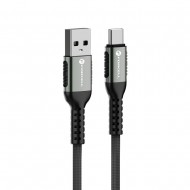 Forcell F-Energy C256 USB-A σε USB-C QC4.0 Καλώδιο 66W 1.2m
