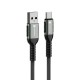 Forcell F-Energy C256 USB-A σε USB-C QC4.0 Καλώδιο 66W 1.2m