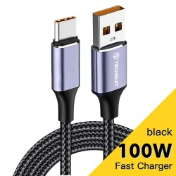 USB to Type-C 100W Quick Charging Cable - Techsuit