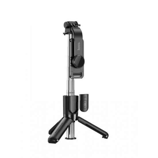 Hoco K17 Selfie Stick Τρίποδο με Bluetooth – Μαύρο